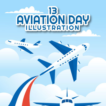 Day Plane Illustrations Templates 339724
