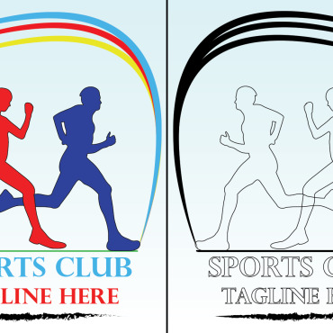 Athlete Athletic Logo Templates 339838