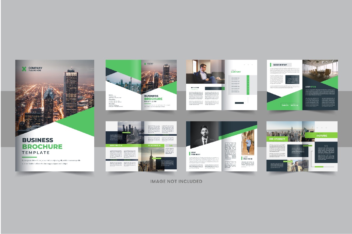 Business Brochure Template design layout