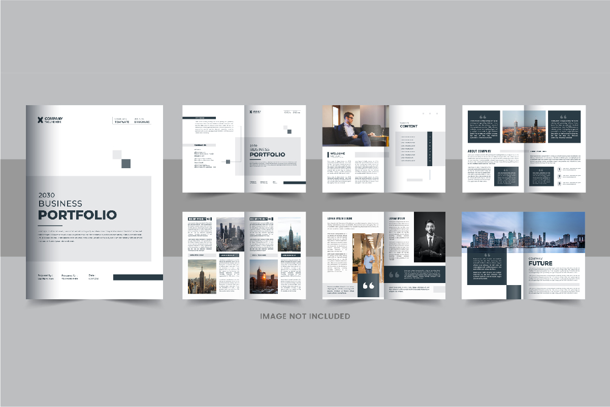 Business Brochure Template layout