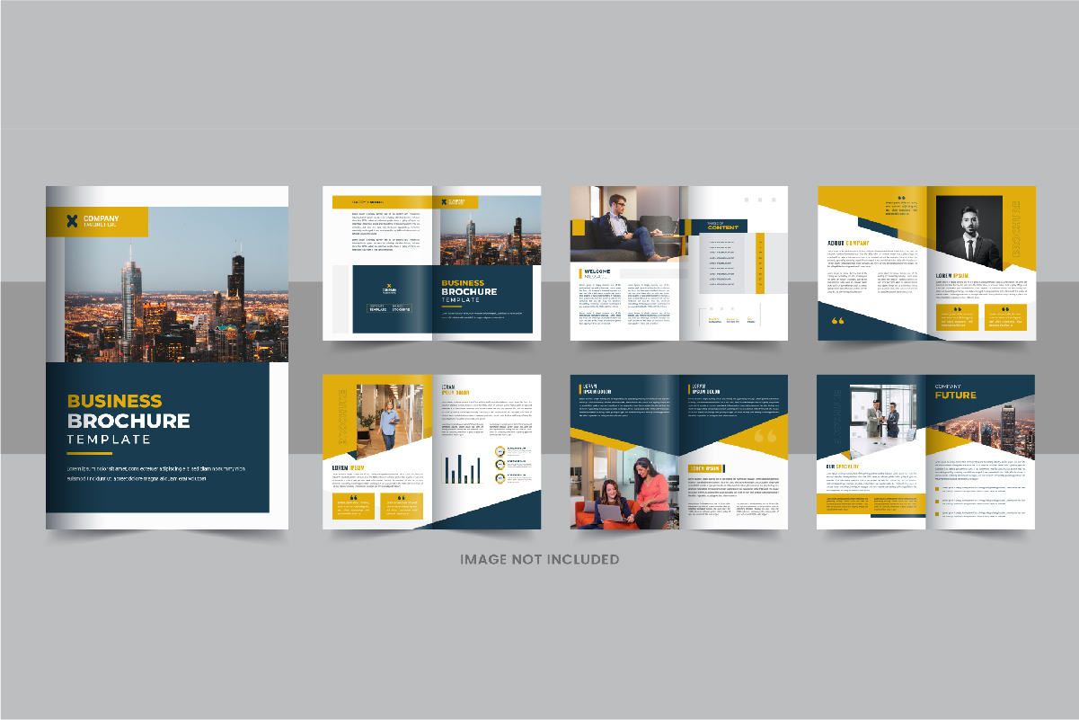 Creative Business Brochure Template layout