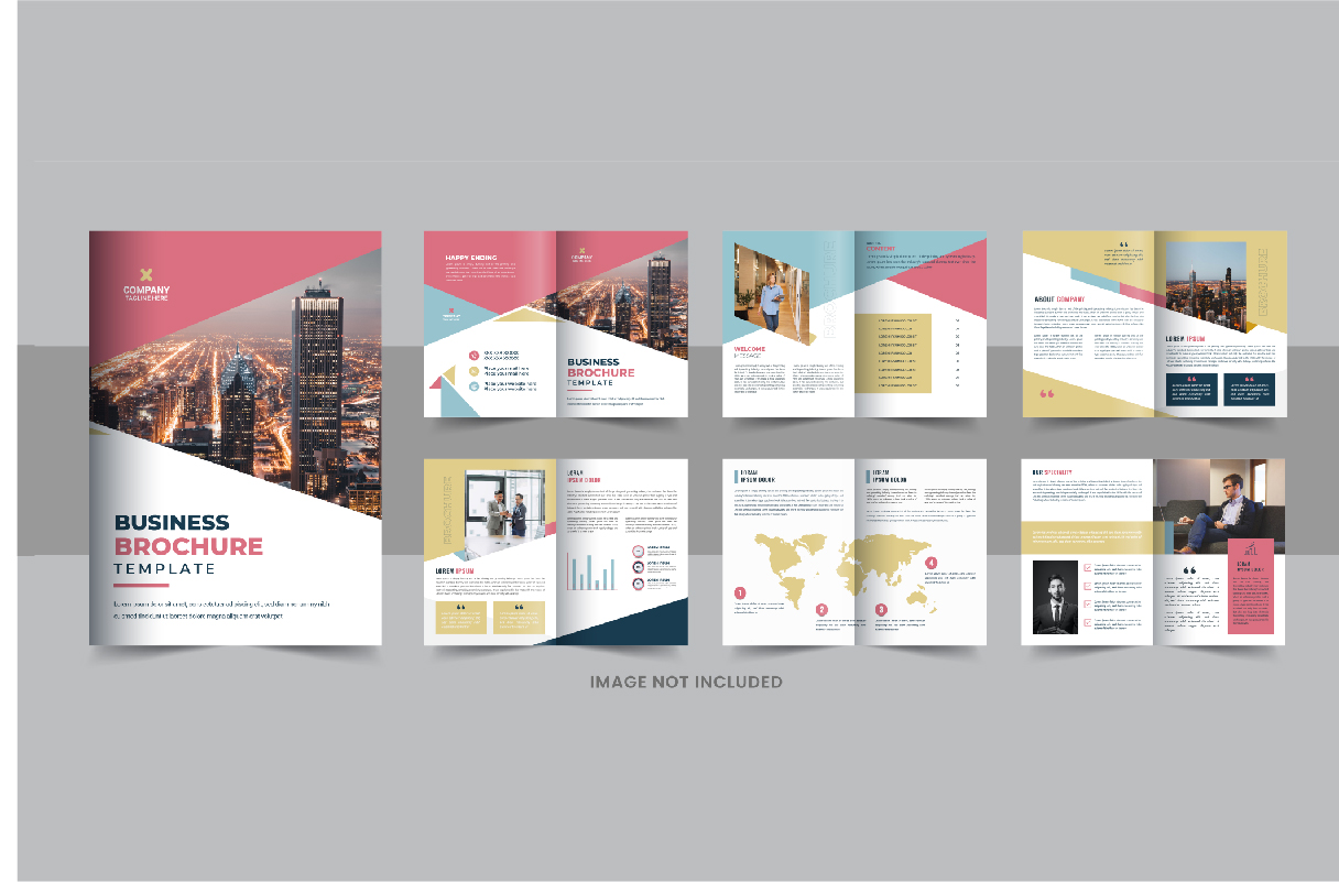 Creative Business Brochure Template design layout