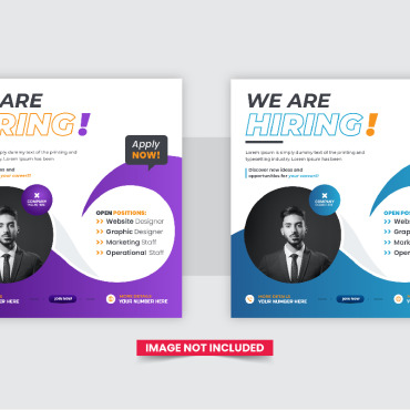 Job Vacancy Corporate Identity 339975