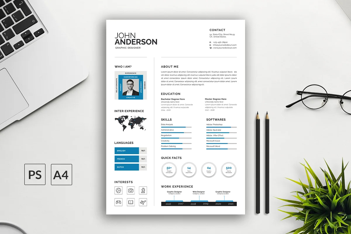 Infographic Resume Template