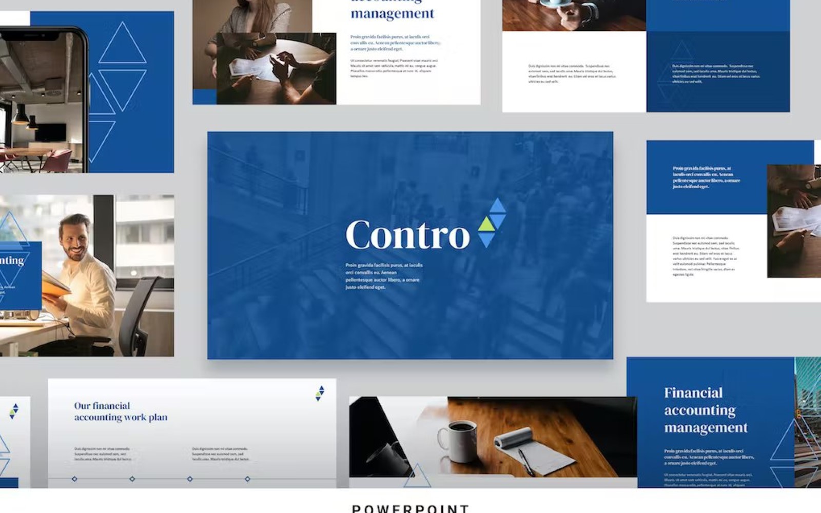 Contro - Clean Corporate Powerpoint Template