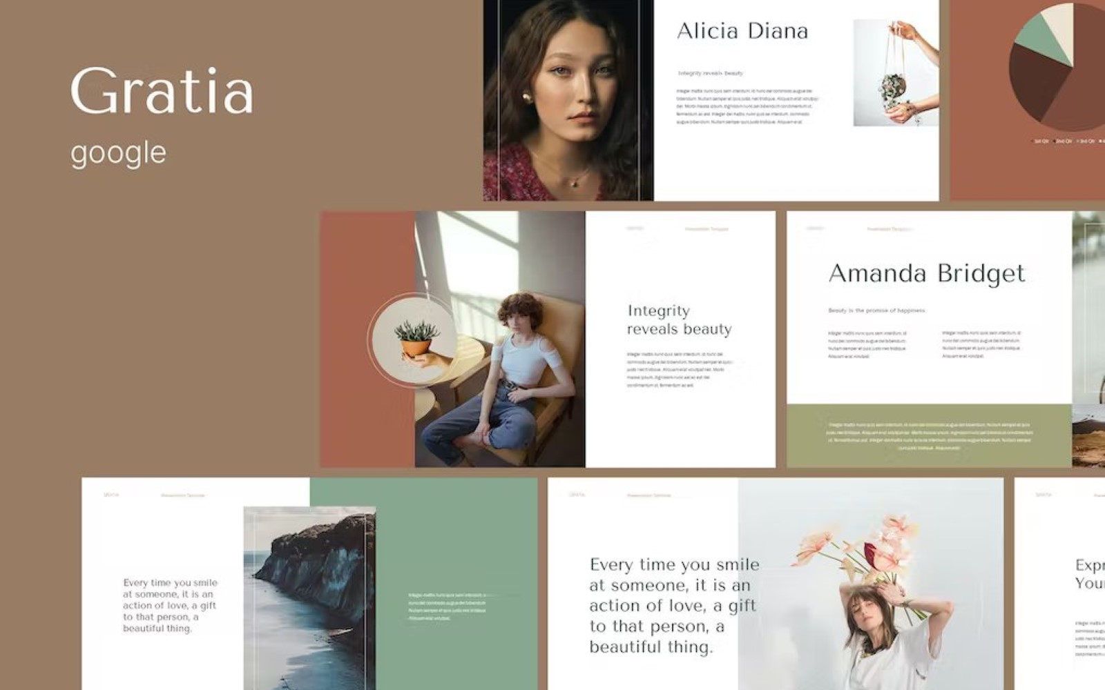 Creatia - Aesthetic Theme Google Slides