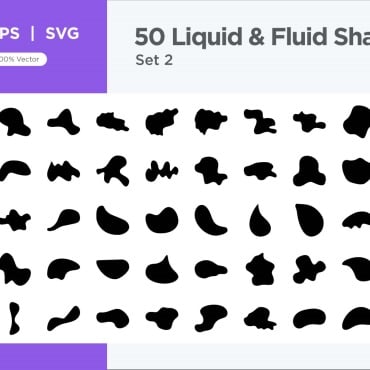 Liquid Liquefied Vectors Templates 340484