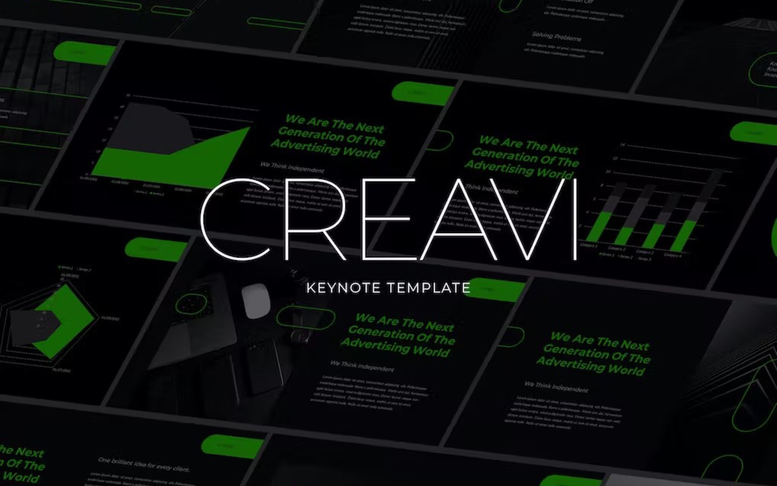 Creavi - Tech Theme Keynote Template