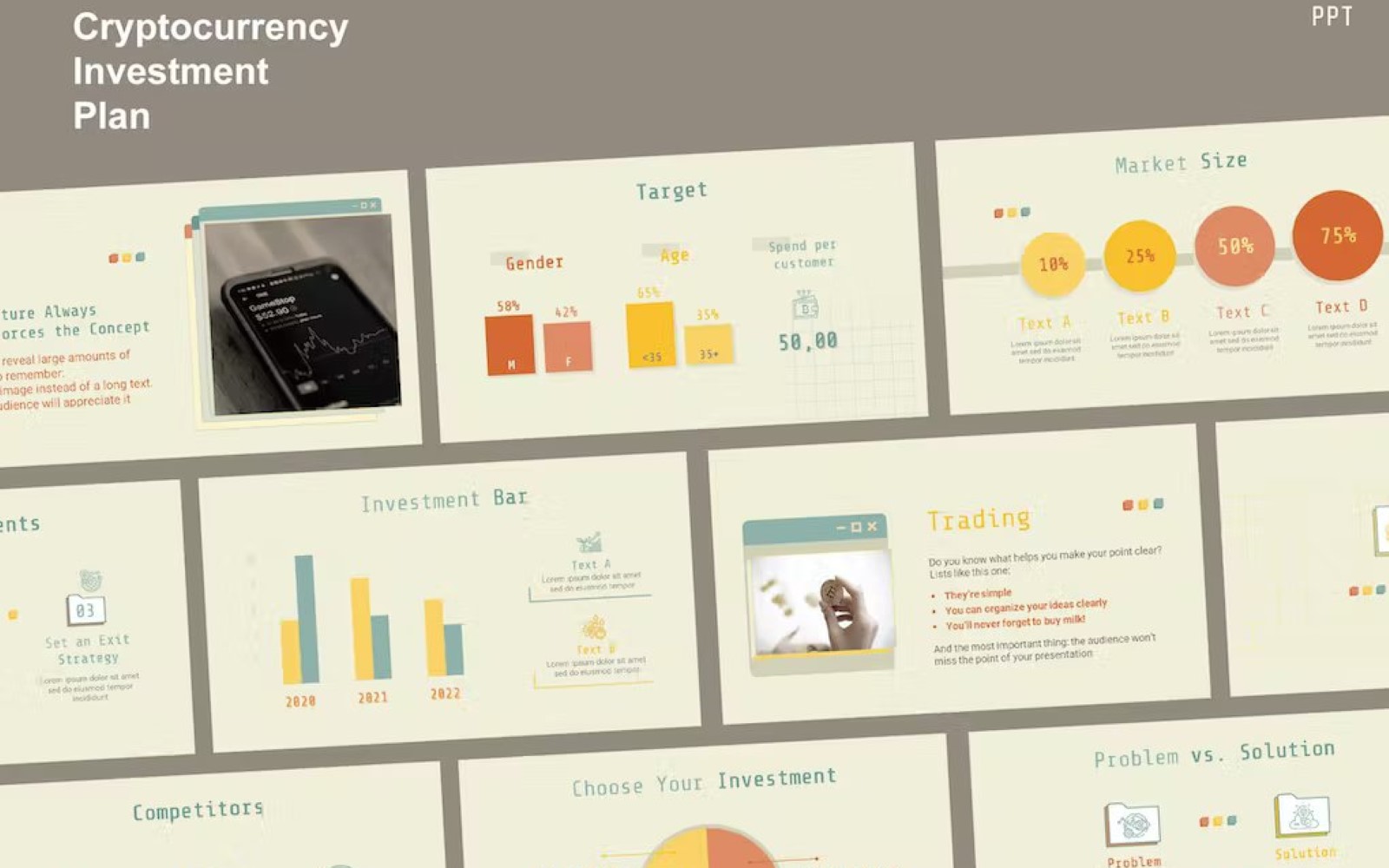 Crypto Currency Investment Plan Powerpoint