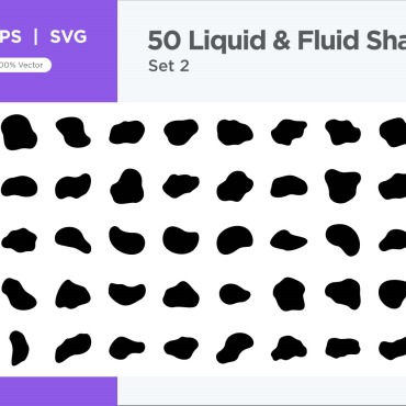 Liquid Liquefied Vectors Templates 340502