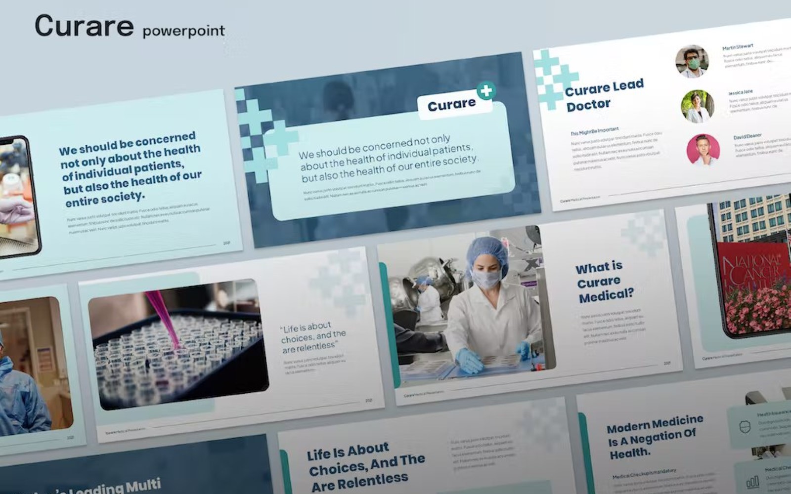 Curare Medical Template Powerpoint