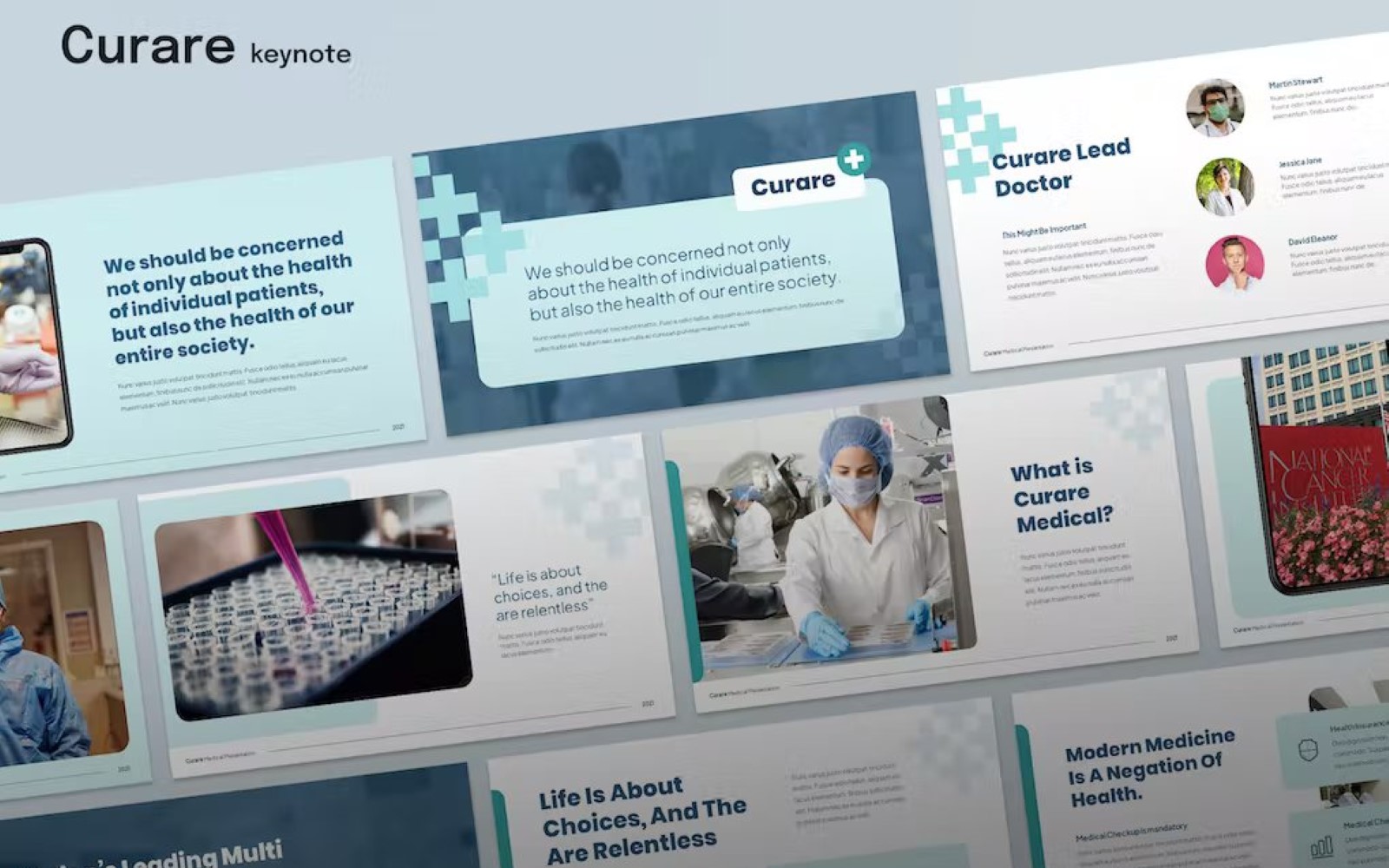 Curare Medical Template Keynote