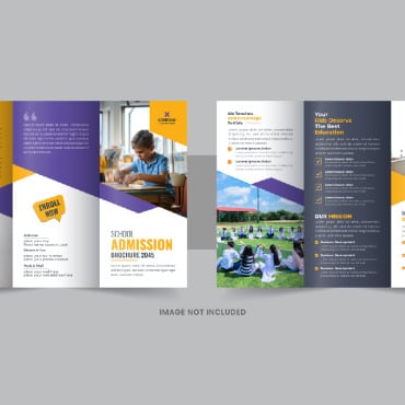 Leaflet Minimalist Corporate Identity 340521