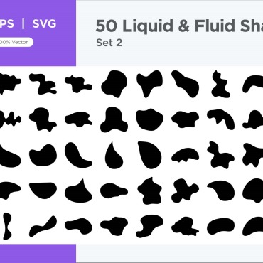 Liquid Liquefied Vectors Templates 340526