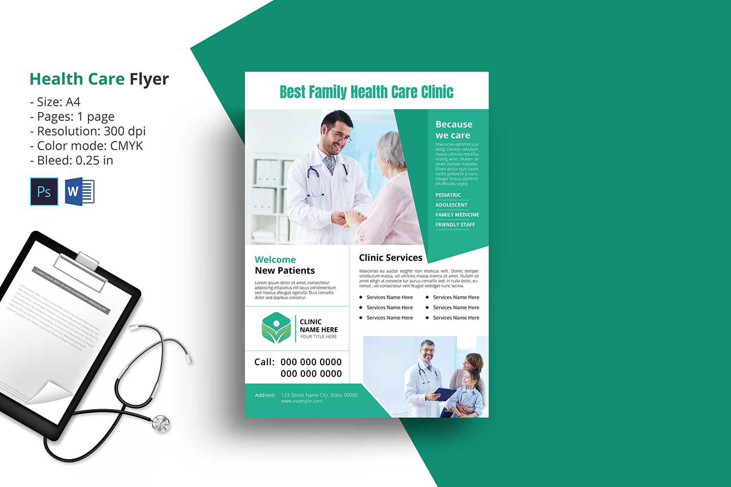 Doctor & Medical Service Flyer