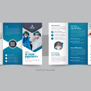 Leaflet Minimalist Corporate Identity 340699