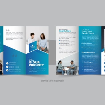 Leaflet Minimalist Corporate Identity 340702