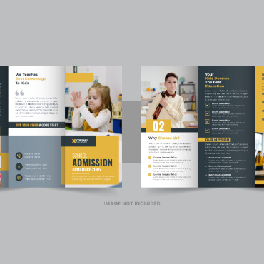 Leaflet Minimalist Corporate Identity 340718