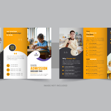 Leaflet Minimalist Corporate Identity 340721