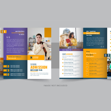 Leaflet Minimalist Corporate Identity 340725