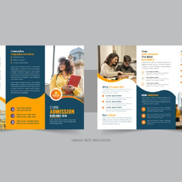 Leaflet Minimalist Corporate Identity 340729