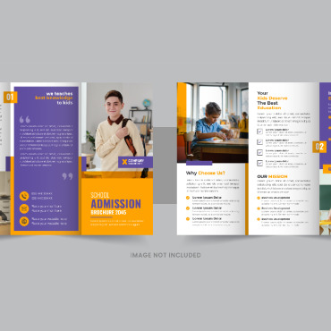 Leaflet Minimalist Corporate Identity 340730