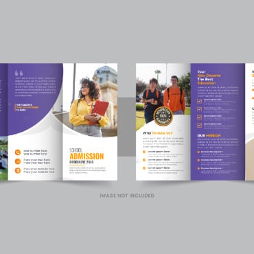 Leaflet Minimalist Corporate Identity 340735