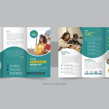 Leaflet Minimalist Corporate Identity 340739