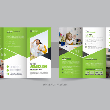 Leaflet Minimalist Corporate Identity 340741