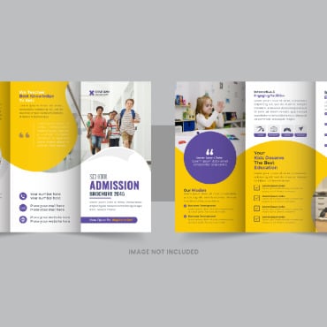 Leaflet Minimalist Corporate Identity 340743