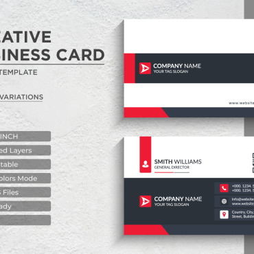 Card Infographic Corporate Identity 340839