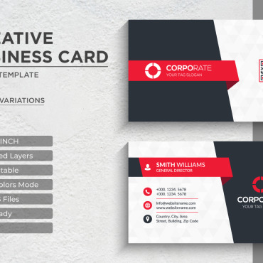 Card Infographic Corporate Identity 340842