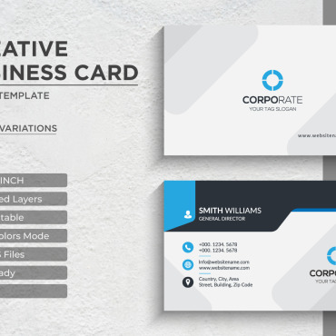 Card Infographic Corporate Identity 340843