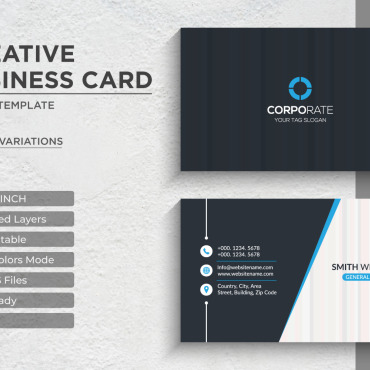 Card Infographic Corporate Identity 340844
