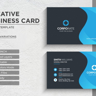 Card Infographic Corporate Identity 340846