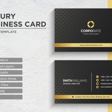Card Infographic Corporate Identity 340855