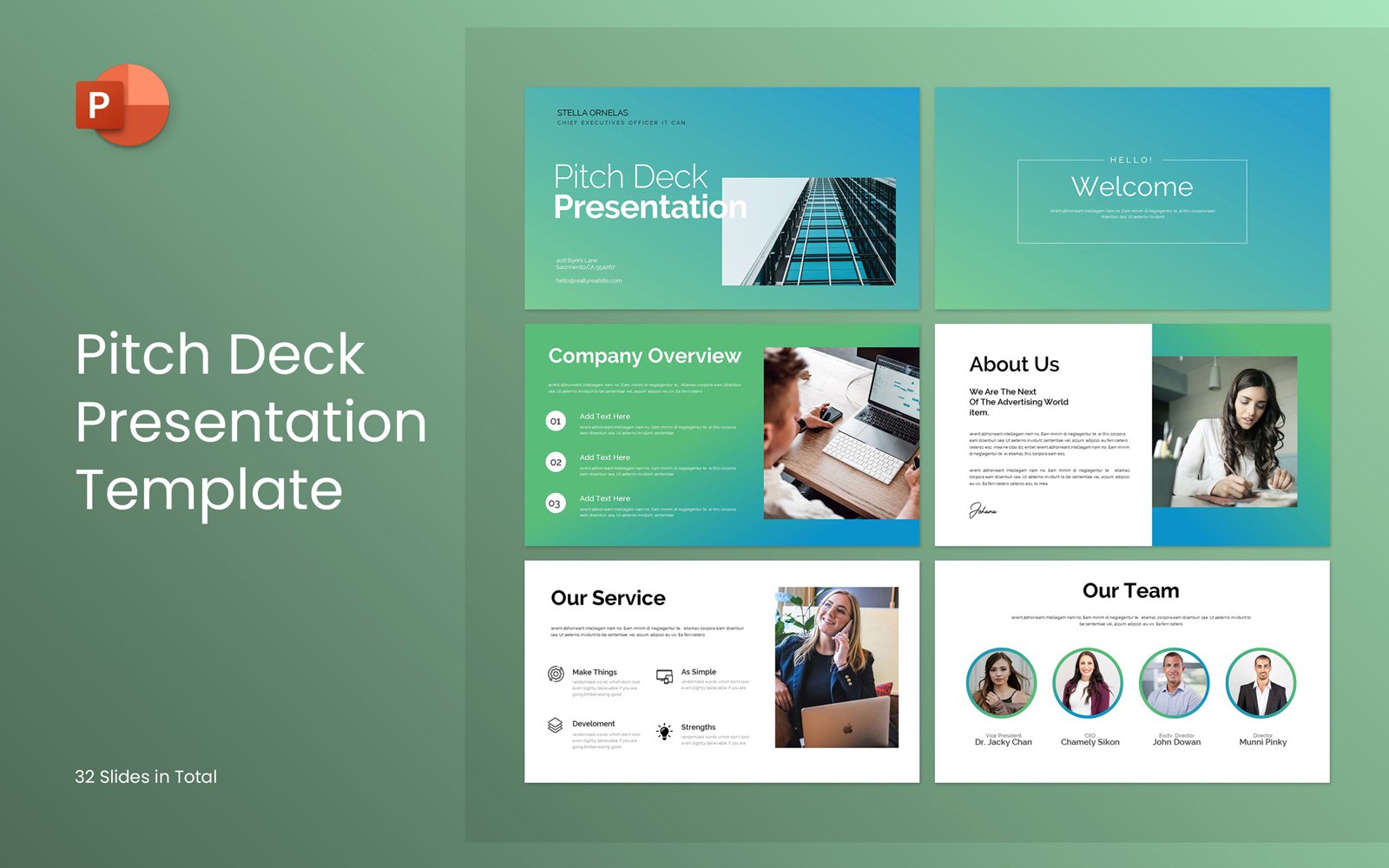 Pitch Deck  Presentation Template