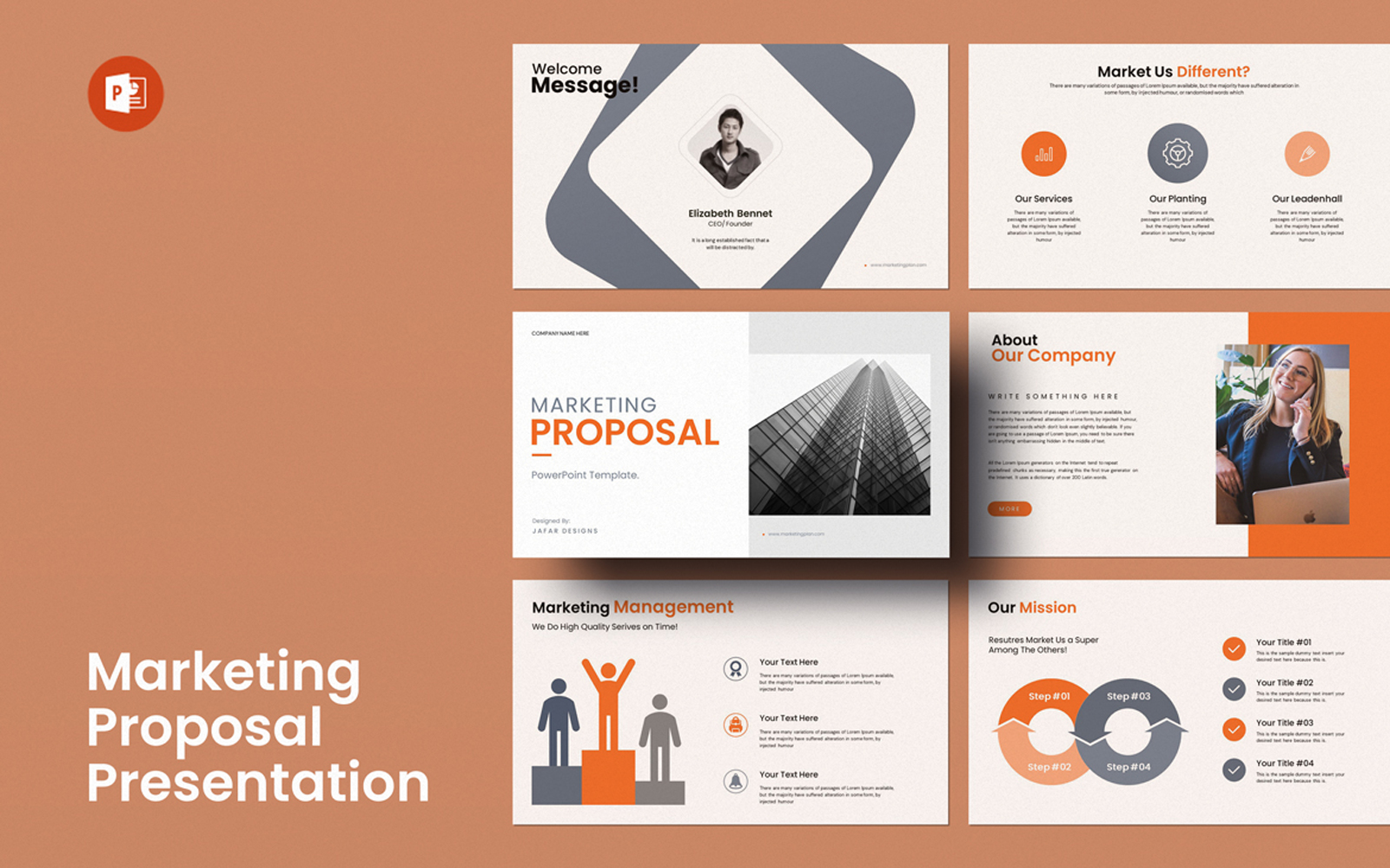 Marketing Proposal Pptx Template