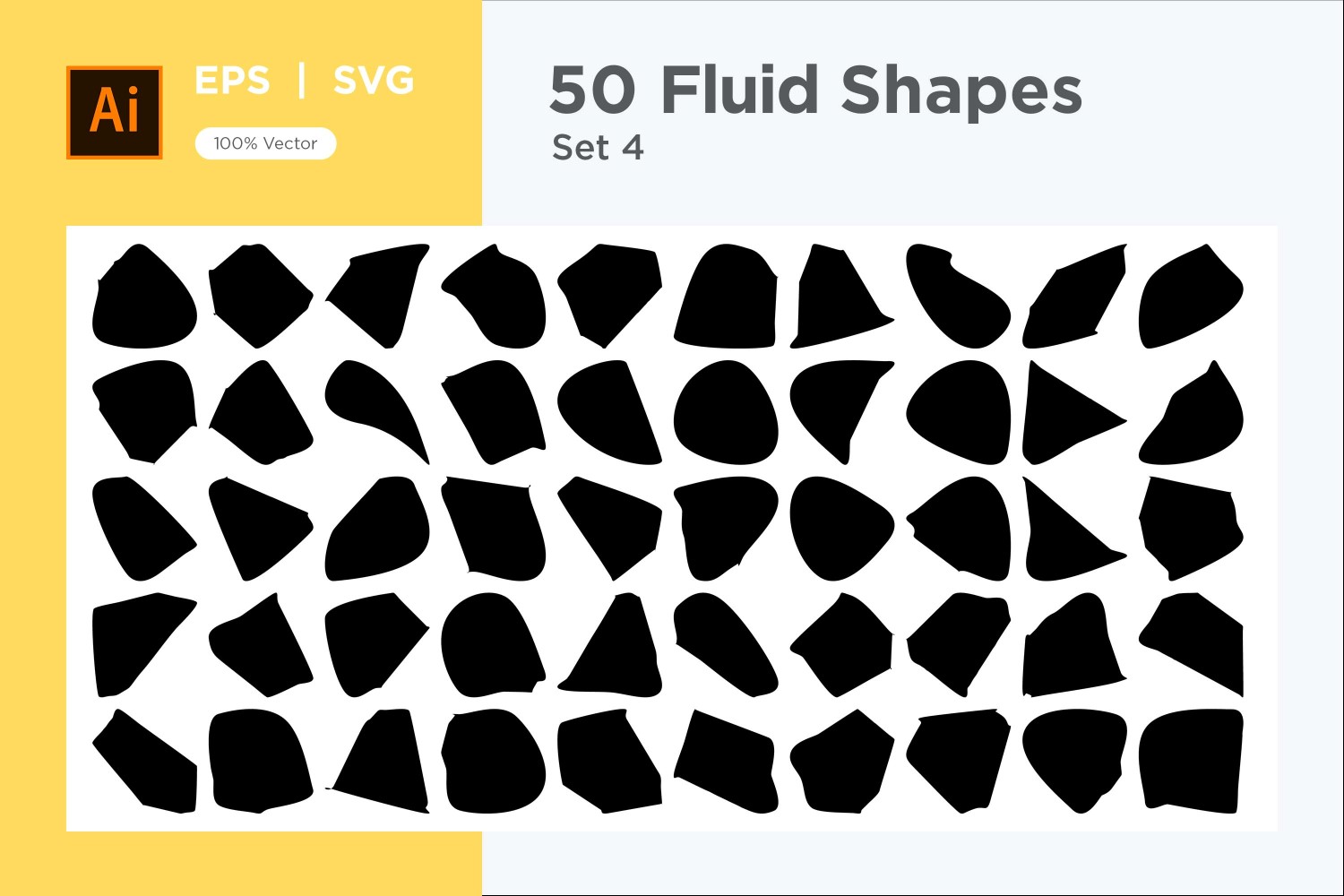 Abstract Fluid Shape 50 Set Vol 4