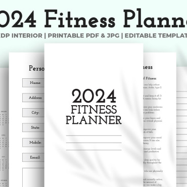 Fitness Planner Planners 341147