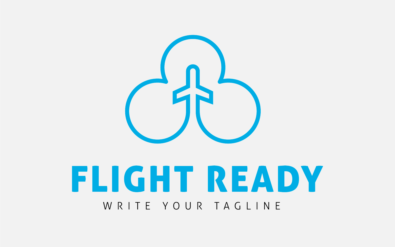 Travel Logo Design Template. Concepts For Cloud