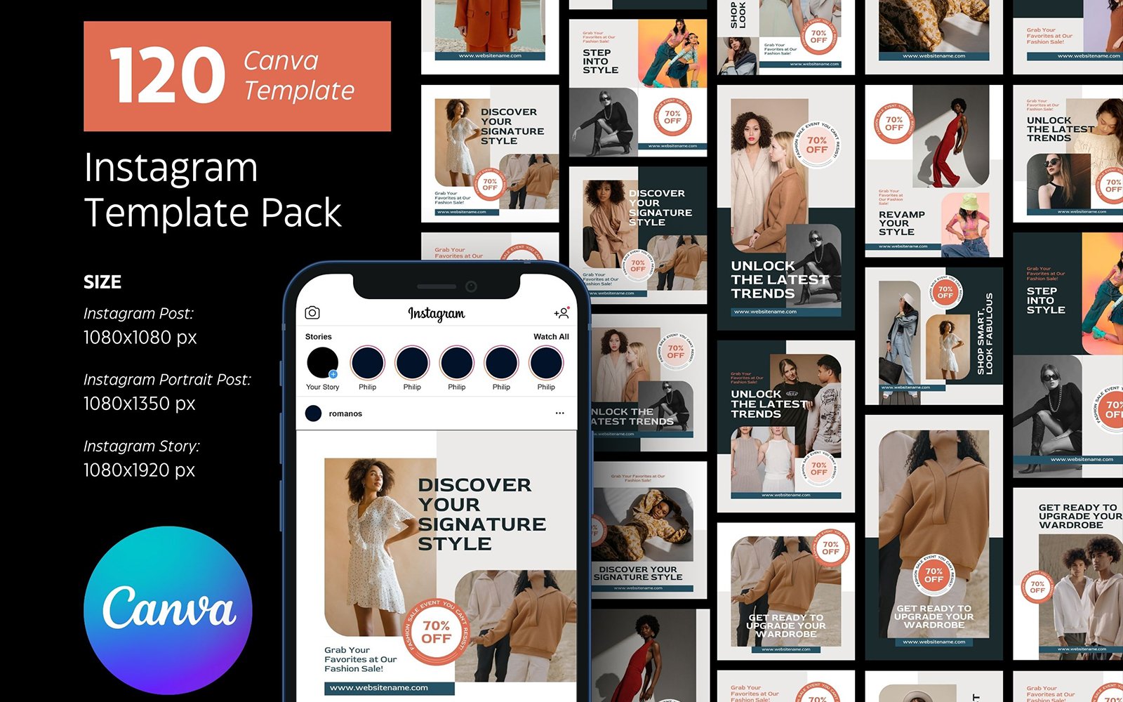 Harv - Canva Instagram Pack