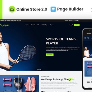 Athlete Bags Shopify Themes 341323