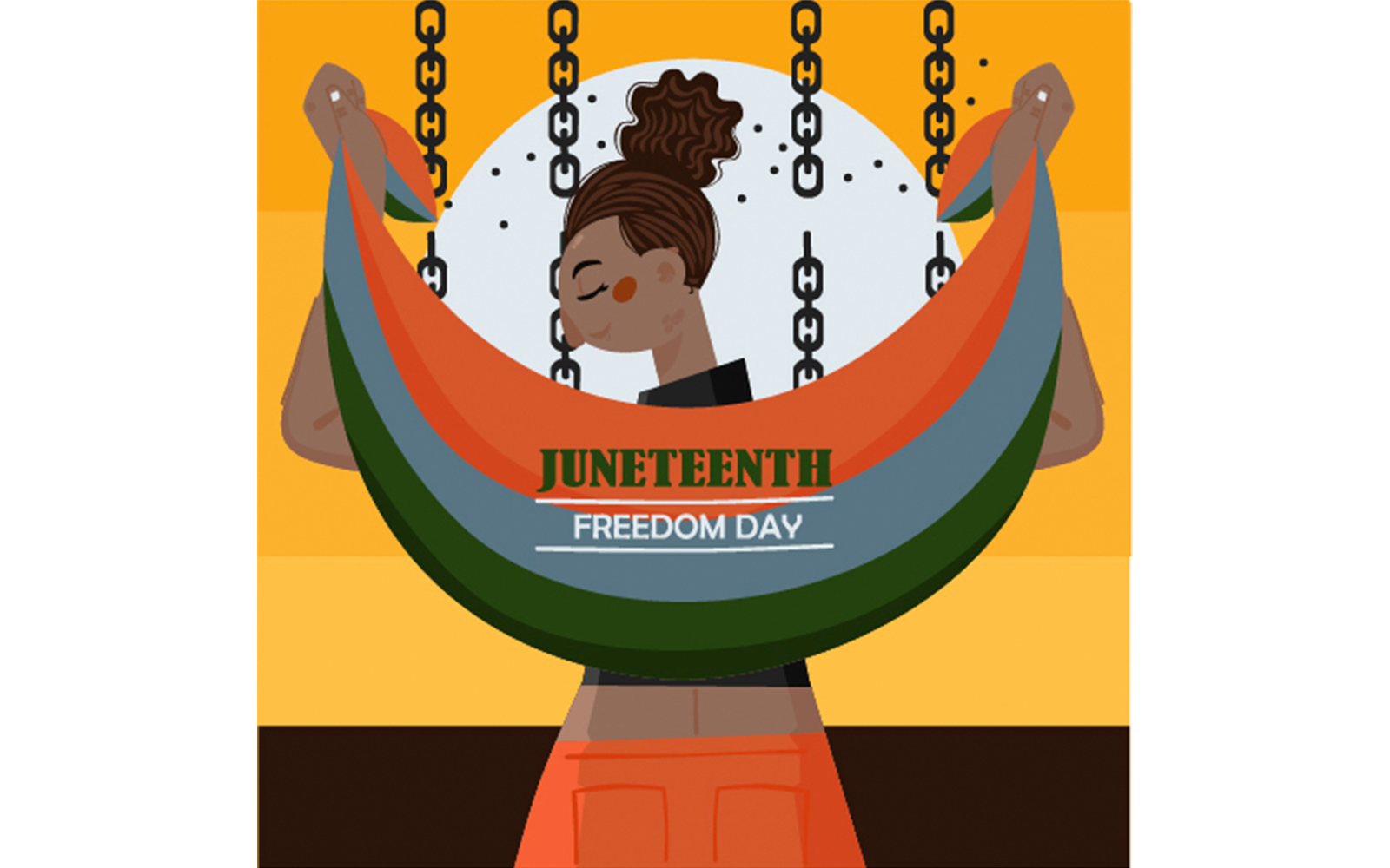 Juneteenth Celebration Illustration