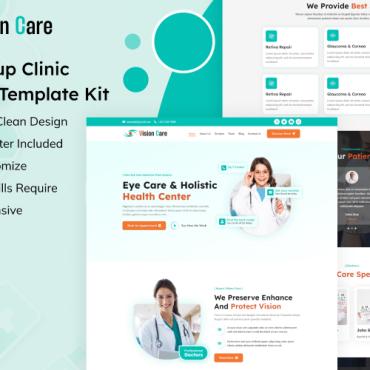 Eye Care Elementor Kits 341435