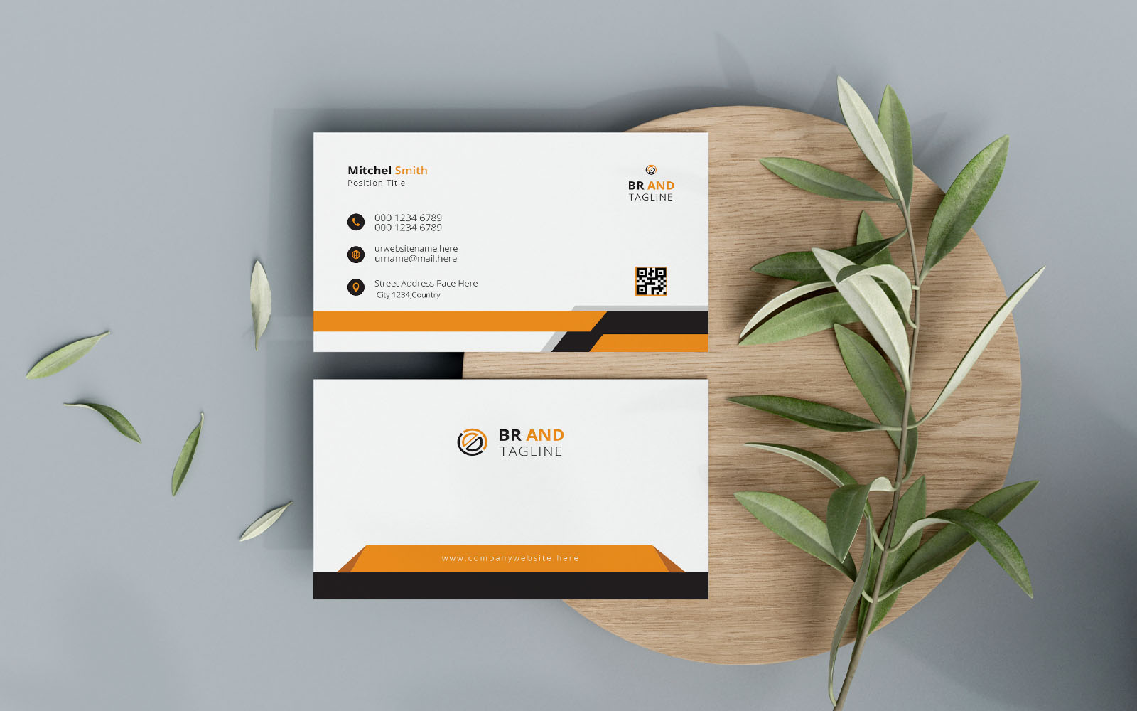 Presentation Business Card Template