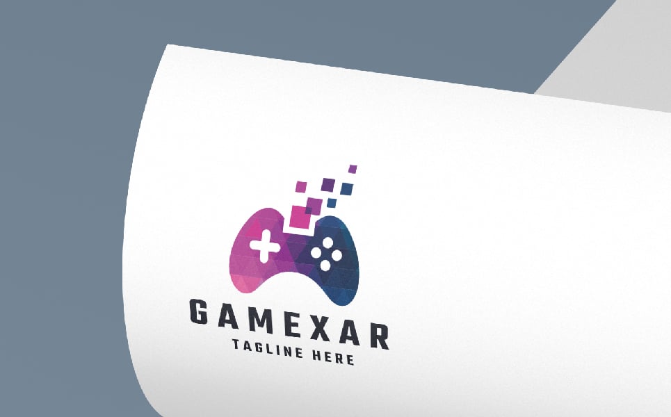 Gamexar Pro Logo Template