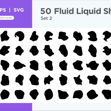 Liquid Liquefied Vectors Templates 341723