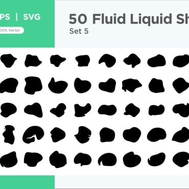 Liquid Liquefied Vectors Templates 341726