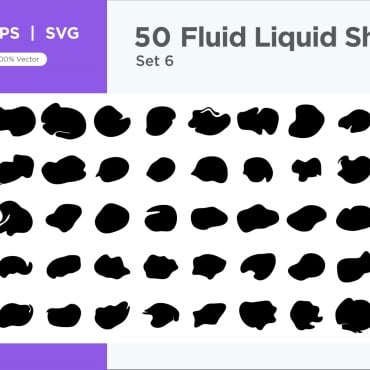 Liquid Liquefied Vectors Templates 341727